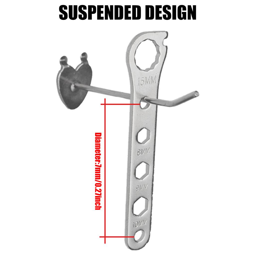 Bicycles Spoke Wrench Long Handle Bikes Spoke Wrench Spoke Tightening Correction Repair Tool Bikes Maintenance Wrench