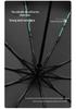 Custom Logo Folding Umbrella with UV Protection - Black Glue Sun & Rain Shield