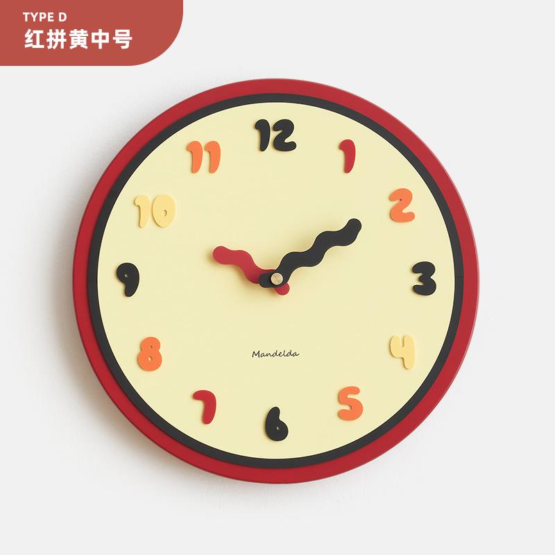 Cream Style Decoration Wall Clocks Living Room Electronic Elegant Silent Wall Clocks Silent Luxury Home Decor Duvar Saati
