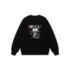 Nike Cartoon Cat Print Solid Color Letter Logo Round Neck Sweatshirt Unisex Sweatshirt Black BV2667-010(TEAM1061-3.3.28)