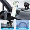 ML-197 For Car Dashboard/Windshield Extendable Arm Phone Holder 360 Degree Rotation Suction Cup Mount Bracket