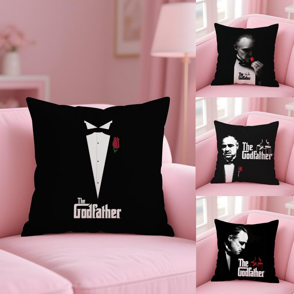 Film The G-Godfather Cushion Cover Soft Short Plush Double-Sided Printing Home Decor Machine Washable Pillow Case Gift