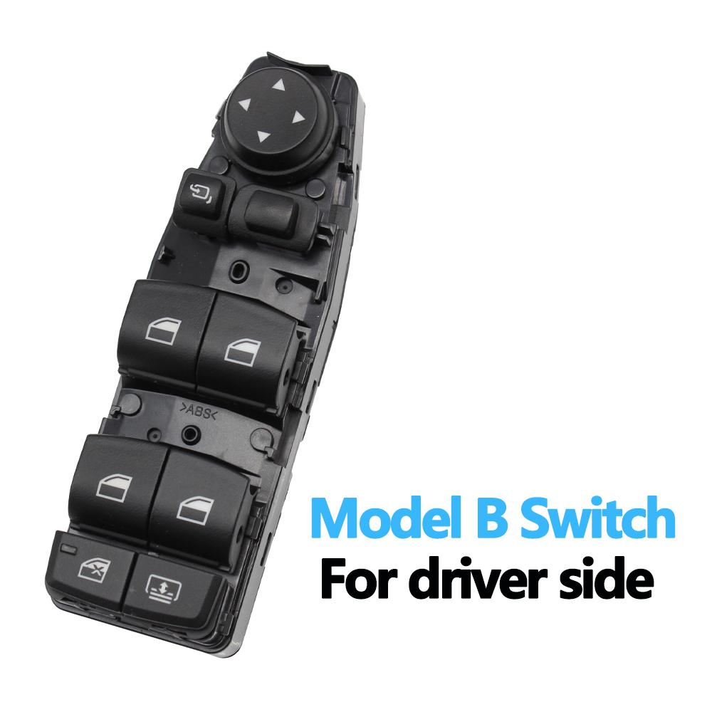 Front Interior Door Window Control Switch Outer Frame Panel Trim For BMW 7 Series F01 F02 730 735 740 745 750