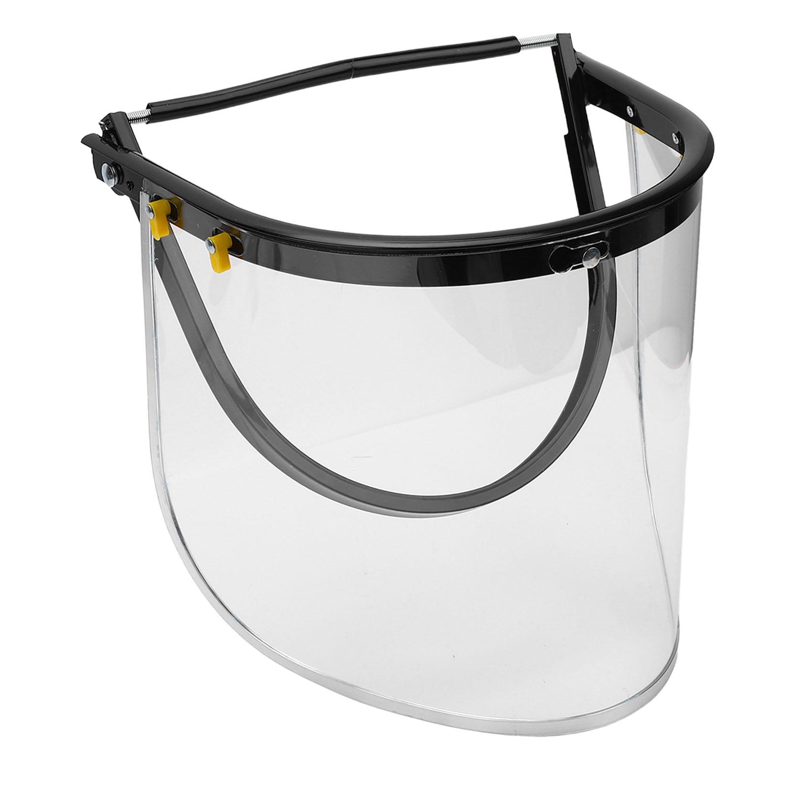

3PCS Hard Hat Face Guard Aluminum Visor Adapter Anti Dust Splashing Protector for Safety Helmet Grinding Cutting