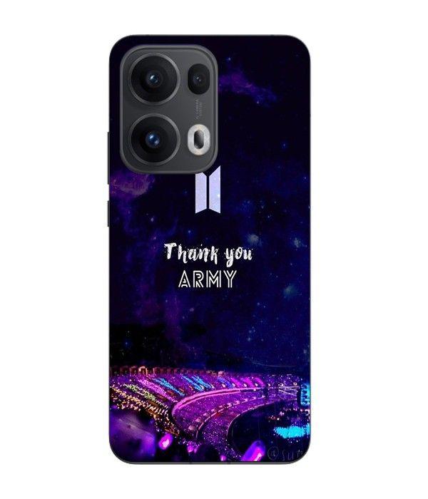 Maniacase Case For Oppo Reno 13 Pro 5G BTS Army Group BTS King of K-pop