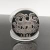 1pcs  Year Of The Goat Souvenir Coins 2027 Zodiac Goat Collectible Coins New Year Gift Goat Metal Crafts Art Display Decor