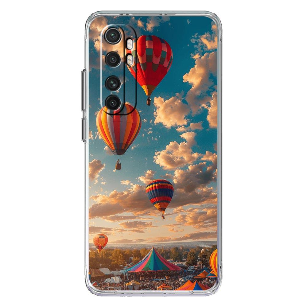 

Летнее небо Чехол для телефона для Xiaomi Mi Poco X6 X5 NFC X3 F6 F5 Pro F4 F3 15 14T 14 13T 12T 12 13 Lite 11 Прозрачная крышка Xiaomi 14T Pro