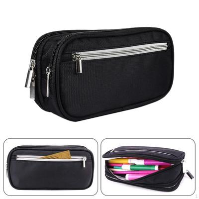 Large Capacity Pencil Pouch and Pen Case Cosmetic Bag Office Organizer Storage