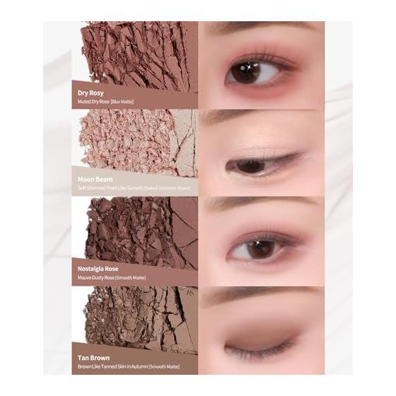 [Heart Percentage] Dote On Mood Eye Palette (08 Neutral Muse Facets)