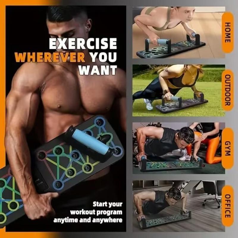 Fitness Push Up Board for Chest Abdominal Training Home Gym Equipment with Exercise Bars Functional Body Workout