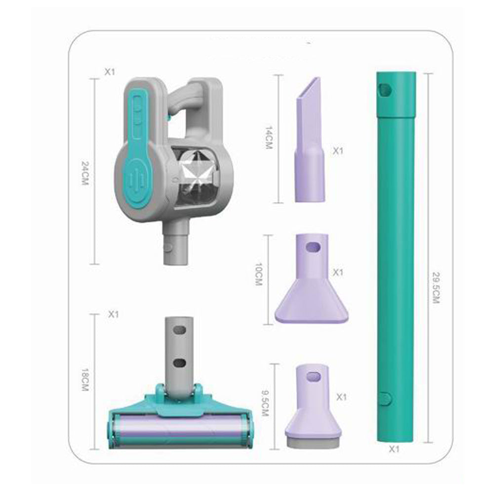 2-In-1 Upright Vacuum Cleaner With Accessories