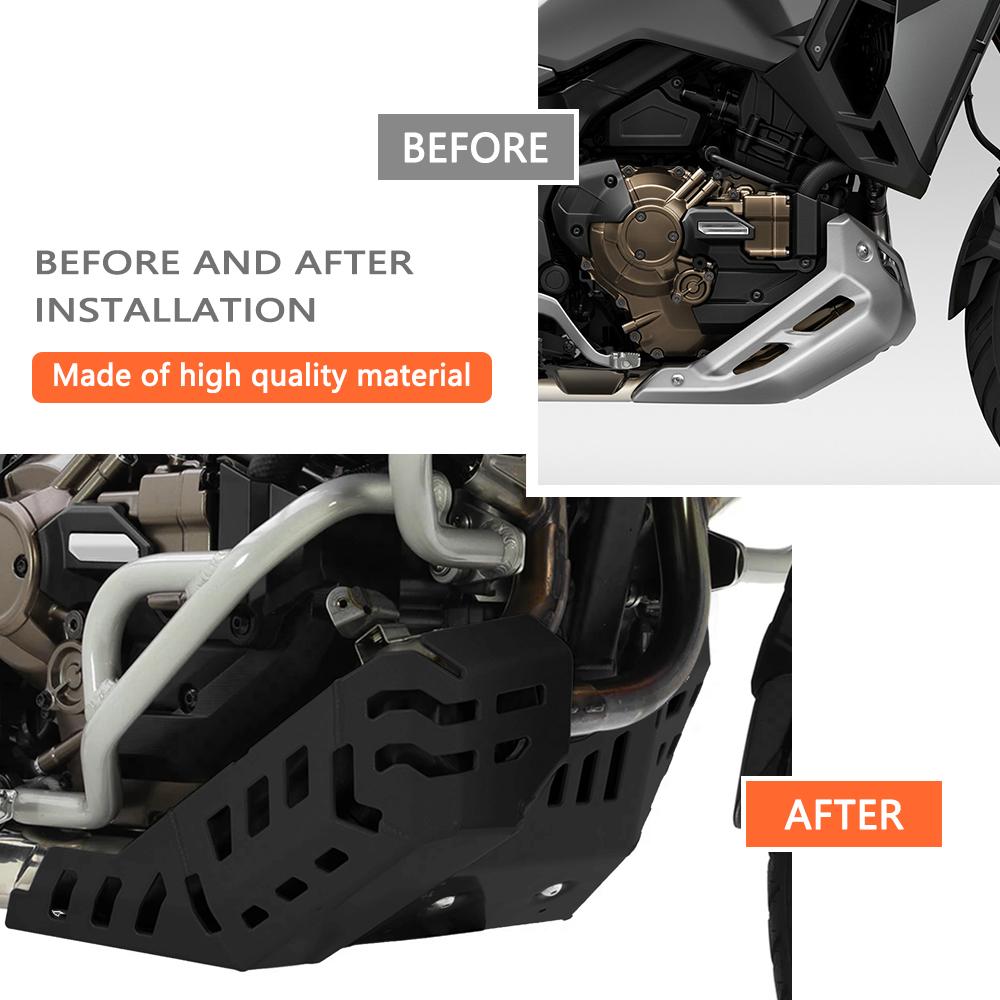 For CRF1100L Africa Twin Adventure Sports DCT 2020-2025 Engine Chassis Protective Guard Lower Chassis Protective Plate Cover