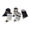 New Korean Hemming Color Matching Striped Medium Tube Socks Children'S Boneless Socks Confinement Socks Stacking Socks Versatile Socks
