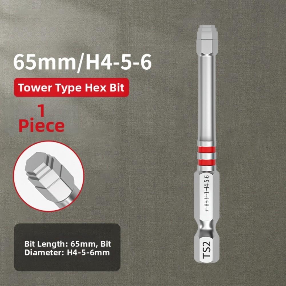 Magnetic Core Screwdriver Bit Set Optimized Torque Transmission