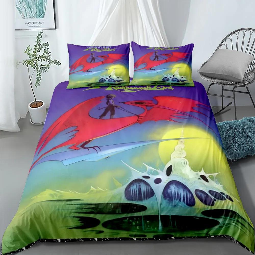 

Rock Pomel´s Lplus Soft with Soft Fabric Duvet Cover Set featuringout shet King Quen Double Ful Twin Single Sized Dimensions Bed Linen Set 120*200cm Single