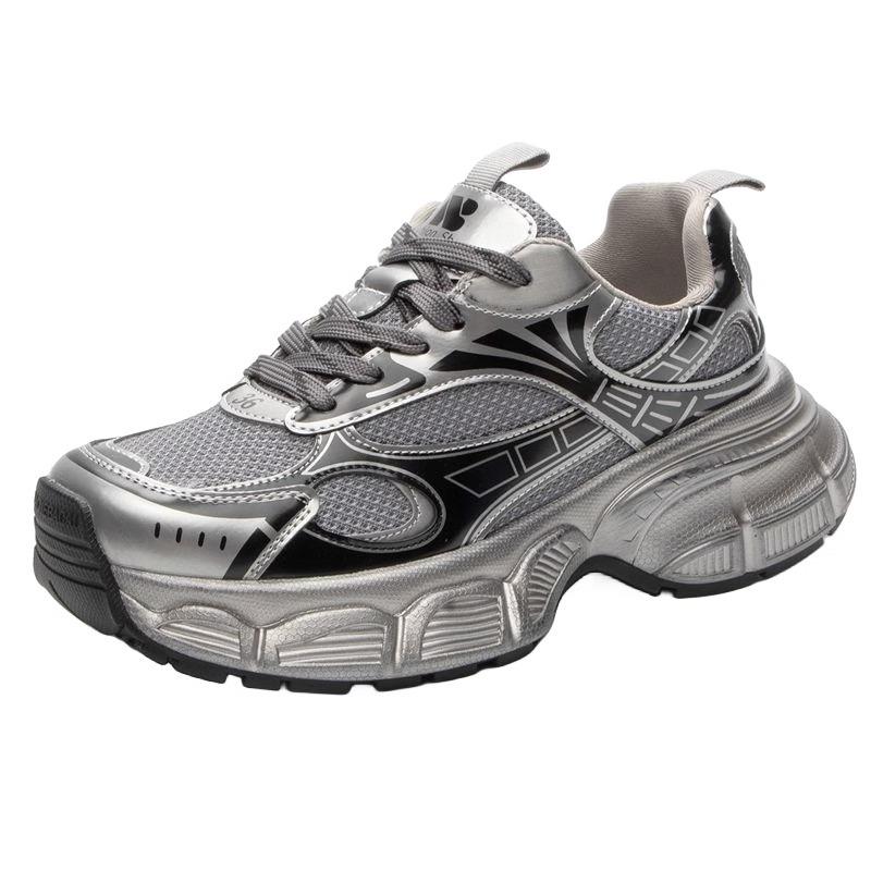 Tatínek Boty Dámské Boty Jarní novinka Sportovní Boty Dámské Mesh Povrch Platforma Boty pro volný čas