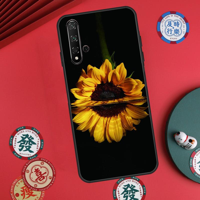 Sunny Sunflower For Huawei Nova Y73 Y72 Y61 Y91 Y90 Y70 Y60 12s 12i 11i 8i 9 10 SE P60 Pro P30 P40 Lite Case