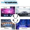 USB Car Roof Star Projector Night Light, Adjustable Car Interior Atmosphere Lamp Star Lights with 9 Modes, Portable Sound Activated LED Ambient Light