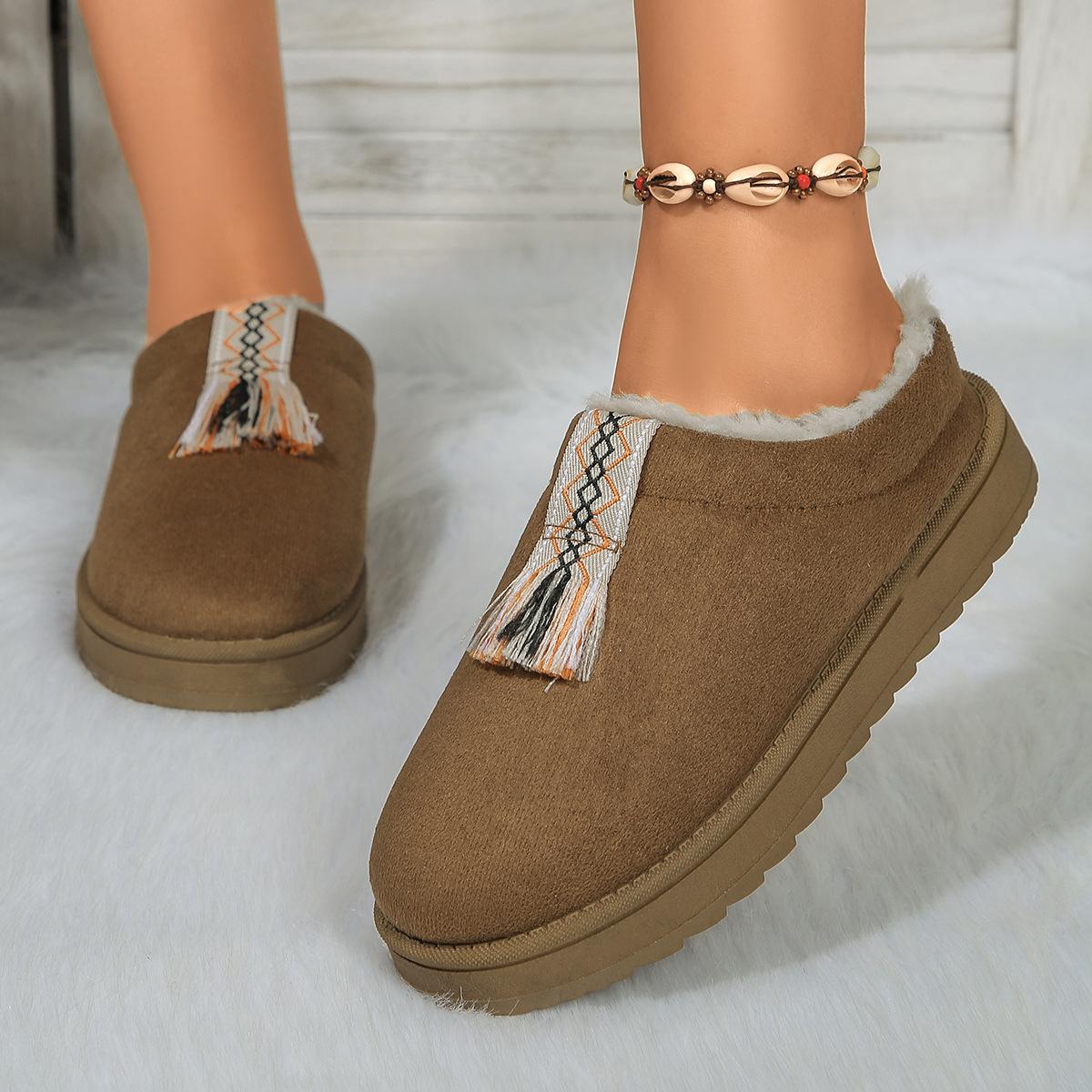 

Зимой 2024 года будет популярна хлопковая обувь больших размеров. Повседневная и универсальная верхняя одежда, нескользящие утепленные зимние ботинки из бархата 36 серый