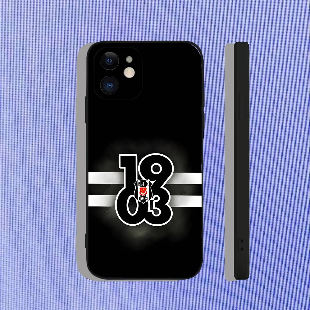 

Fashion Besiktas BJK Phone Case For iPhone 17,16,15,14,13,12,11,Pro,Max,Plus,Air,X,XS,XR,SE,8,7,Mini,Soft Black Funda iPhone17PRO