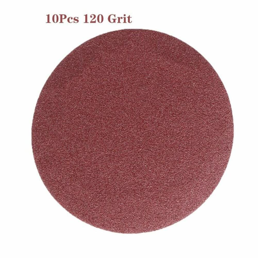 Sandpaper 5inch/125mm 40-2000Grit Round Shape Disk Sand Sheets Polishing