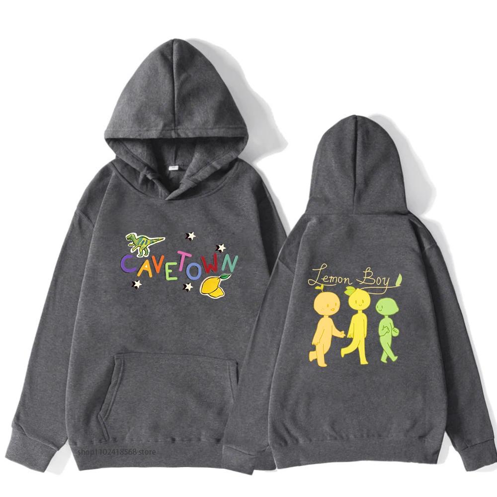 Hudební zpěvák Mikina Cavetown Lemon Boy Mikina s kapucí Dámská Kawaii Pulovry Módní Oblečení s dlouhým rukávem Topy