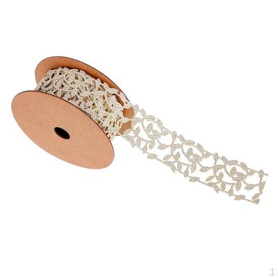 30 mm hohles Blattband aus Spitze für Hochzeitsfeier, Heimdekoration