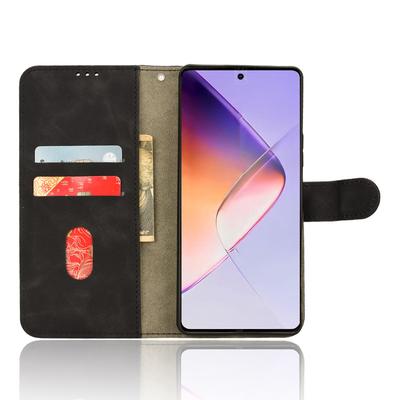 Für Infinix Note 40 Hülle PU Leder Skin Touch Faltständer Handyhülle