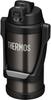 Thermos Water Bottle Vacuum Insulated Sports Jug Black Gray BKGY 2.0L FFV-2000