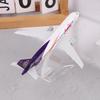 16Cm Metal Aircraft Model Replica Thai Smile 320 Airplane Scale Aviation Diecast Miniature Art Home Office Decor Toy Gift