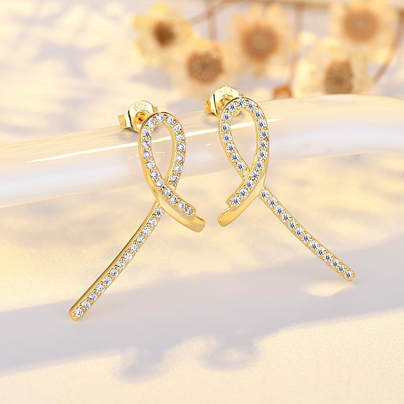 

Серьги-капли Lindon из медного сплава с цирконом, серьги-капли для женщин, подарки на свадьбу золотой