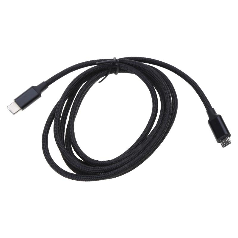 USB C to USB 5Pin Cable Nylon Braided Type C to USB 5Pin Cord 480Mbps Data Sync Cable for Phone Tablet Desktop