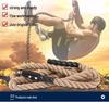 Gym & Outdoor Arm Strength Climbing and Battle Rope – Fitness, Tug of War, Swing, and Hemp Rope