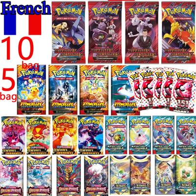 Und* Französisches Pokémon-Sammelkartenspiel: Ecarlet und Violett Etsncelles Astral Radiance Obsidian Flames Booster Box Pokémon Karten Aktivität 36 Pack Bo