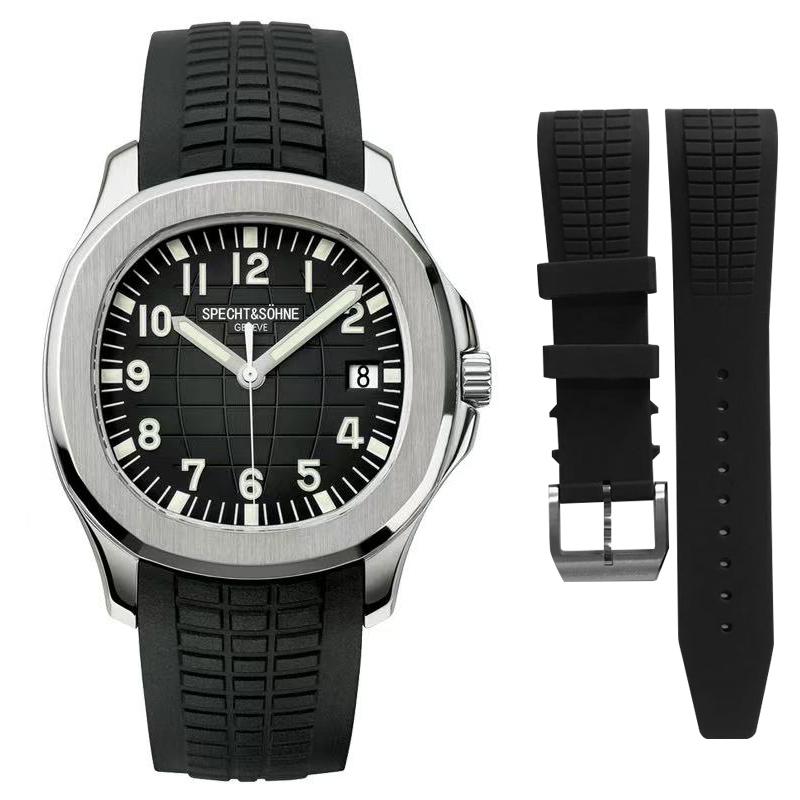 Specht&Sohne 42MM Automatic Mechanical Watch For Men Miyota 8215 Movt Sapphire Crystal 5167 Sports Wristwatch 50M Waterproof