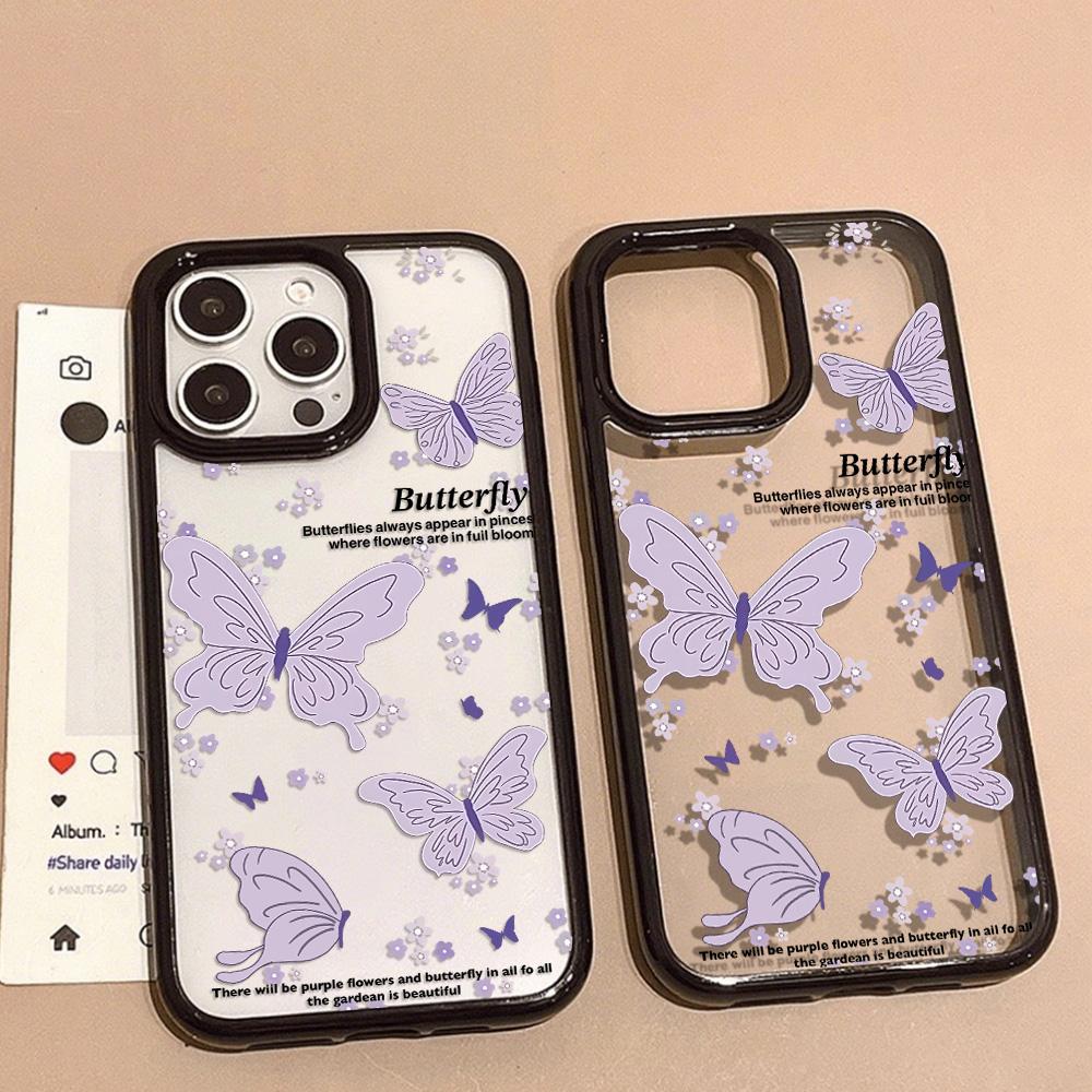 Acrylic Phone Case for iPhone 11 12 13 14 Pro 12 14 16 Pro Max for Samsung A16 A36 A56 S24 FE High-quality Painted Anti-fall Mobile Phone Case
