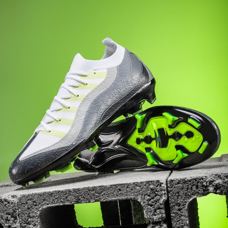 New Assassin High-End Electroplated Sole Football Shoes, Youth Adult Outdoor Sports Competition Training Football Shoes