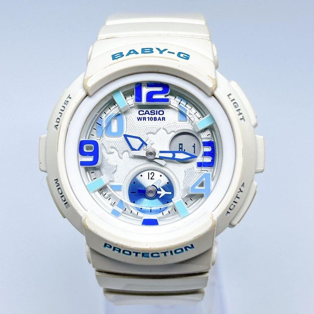 Used CASIO BABY-G Women's Watch Y2K Beach Traveler Series