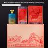 Dragon Pattern Embossed Thick Glass Baijiu Bottle - Ideal for Weddings & Banquets