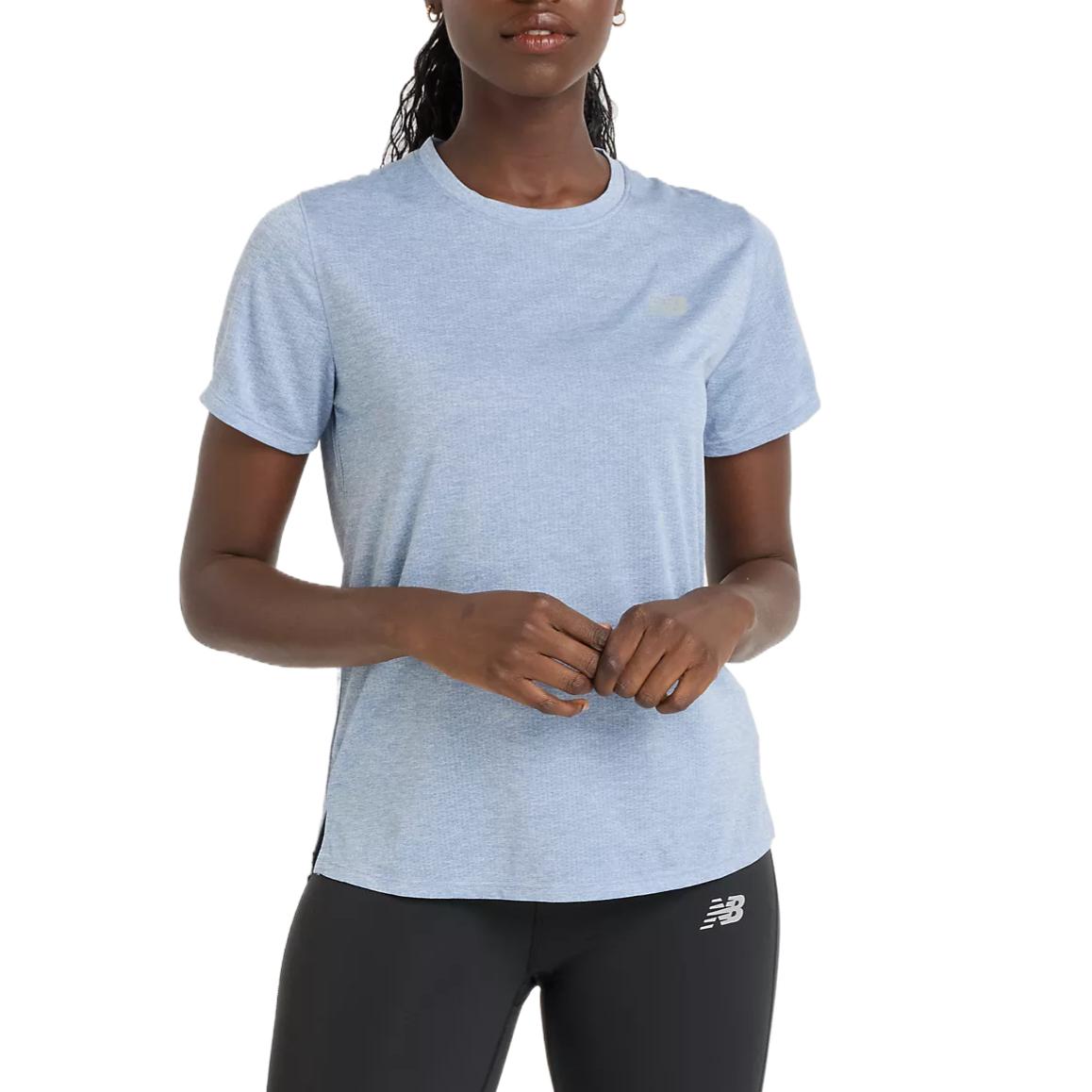 New Balance Raglan Sleeve T Shirt Women s Blue WT41253-DSW S