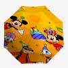Mickey Mouse and Friends Themed Automatic Opening and Closing Umbrella, Brightly Colored 8-rib Portable Umbrella, Suitable for Men and Women, A Perfec