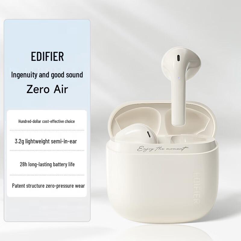 Edifier Zero Air Semi-in-ear True Wireless Bluetooth Earbuds