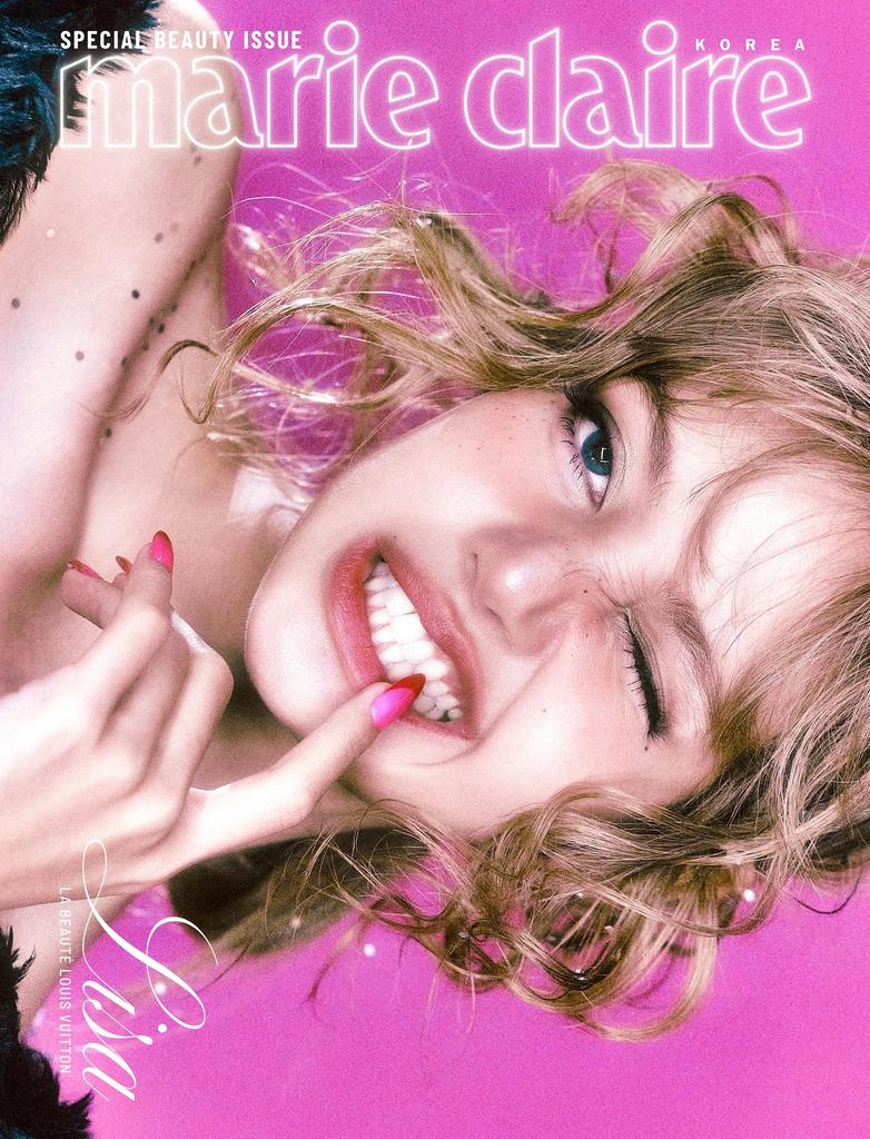 Marie Claire Korea Magazine Special Beauty Issue 2025 OCTOBER LISA BLACKPINK