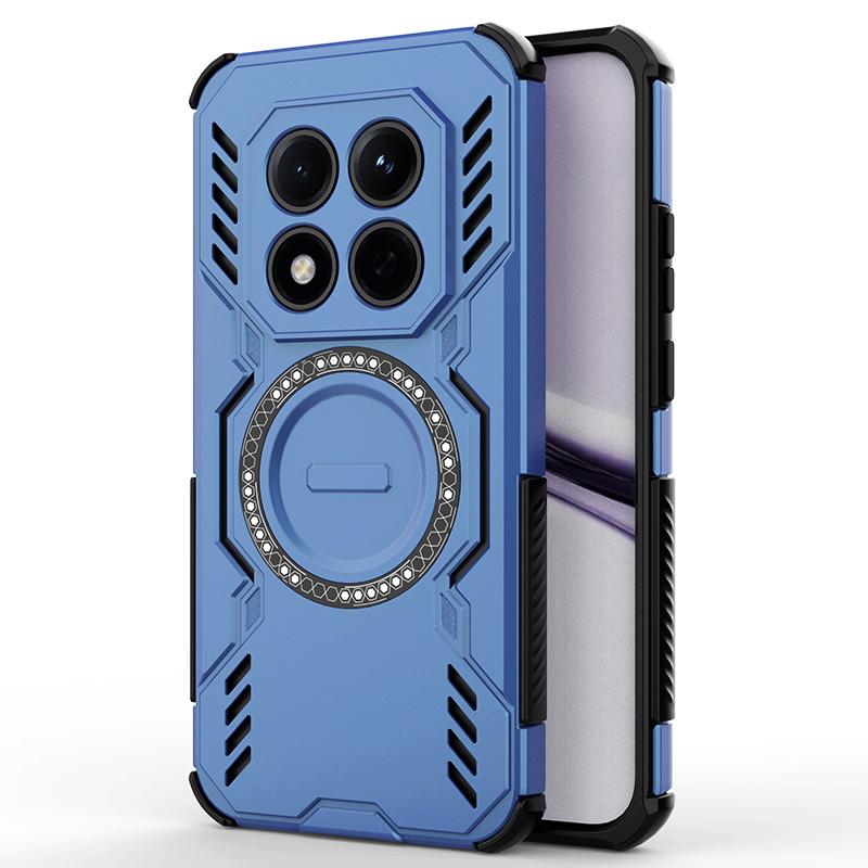 KEYSION Heat Dissipation Case for Redmi Note 15 5G 15 Pro 4G Magnetic Cooling Shockproof Phone Cover for Redmi Note 15 Pro+ 5G