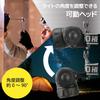 OHM Electric LED 400 ANSI Standard Compliant LC-SYW433-K2 08-1028 Headlight, Wared, Lumens, 3-Point Headband, IPX4,