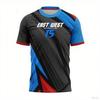 Venta Caliente Este Contra Oeste 17 Camiseta de Entrenamiento de Lucha de Brazos Equipo de Muñeca Entusiastas Entrenamiento Fitness Camiseta de Día de Partido Tops de Fitness para Hombre