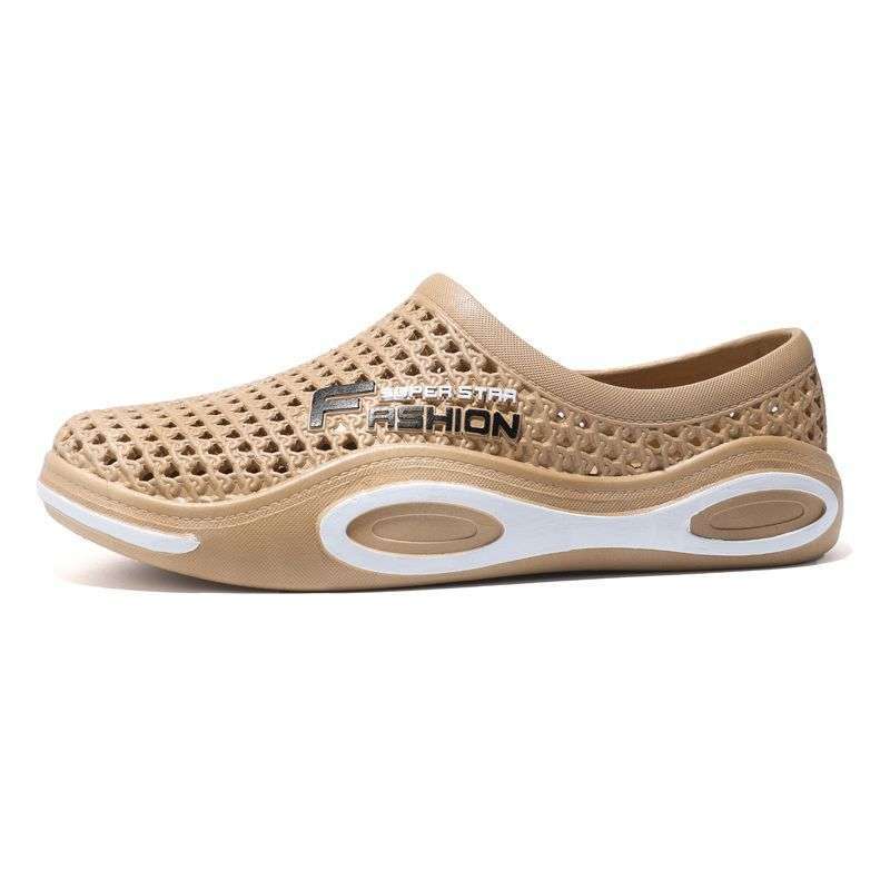 Sandals Men's Summer New Non-slip Waterproof Men's Cool Slippers Dual-purpose Breathable Beach Shoes Summer