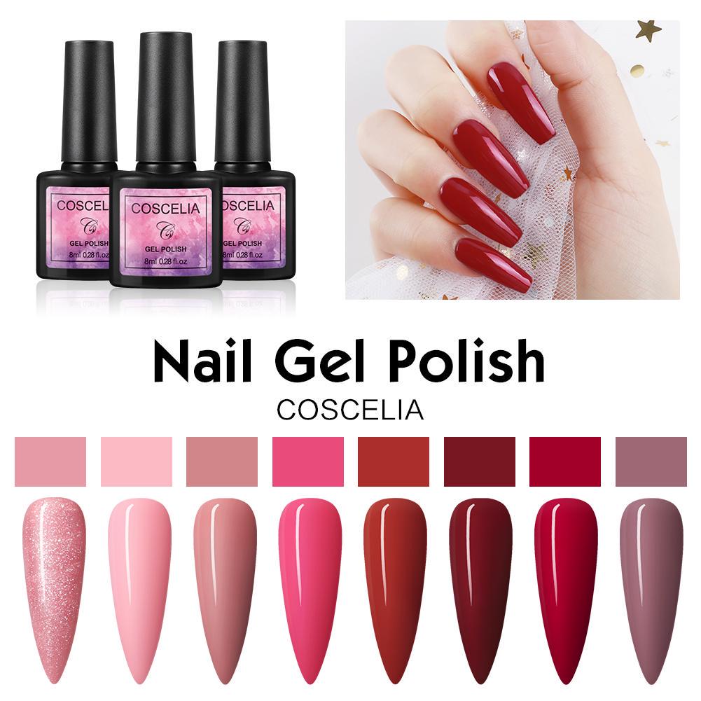 Buy COSCELIA 40pcs/set Nails Gel Polishs Gel Polish Set For Manicure