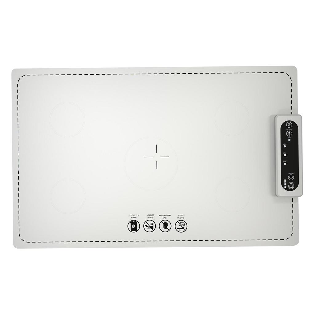 Elektrisches Warmhaltebrett Schnelle Hitze Tischheizplatte für Küche Veranstaltungen Zuhause