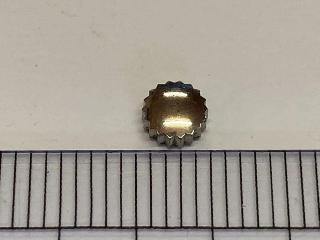 CITIZEN mechanical stainless 506-105 (2 pieces), parts, watch, Ace, steel, silver, 553-105